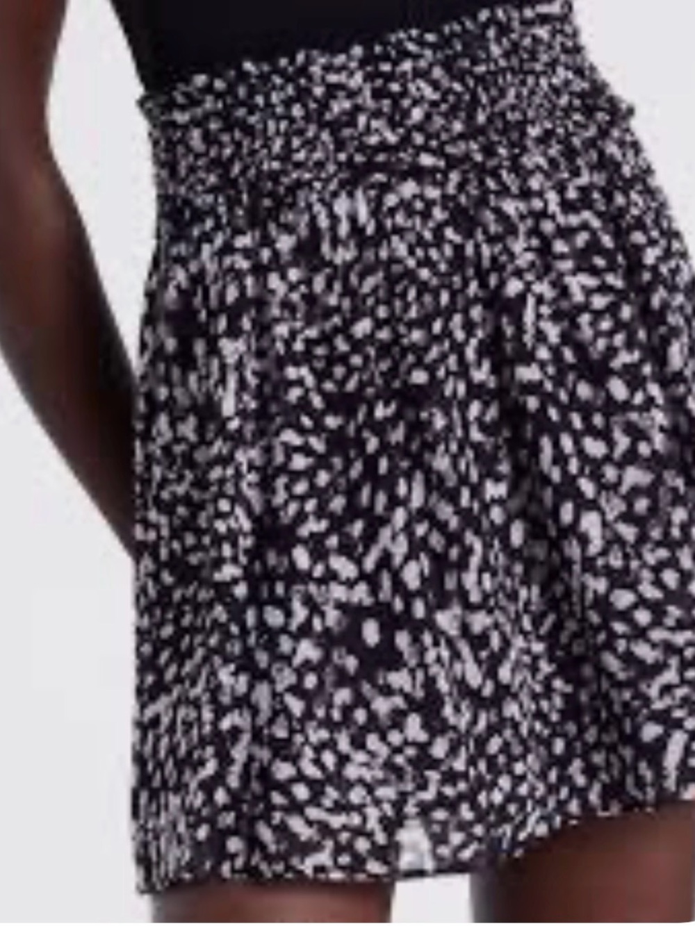 The Kooples Grunge Leopard Skirt NWT Size 0
